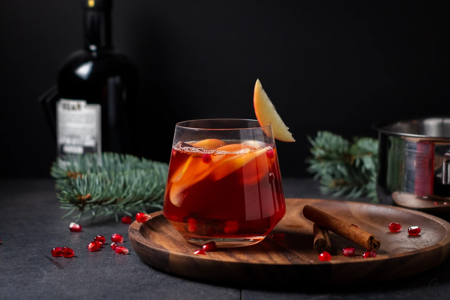 Cocktail Mulled Winter Gin