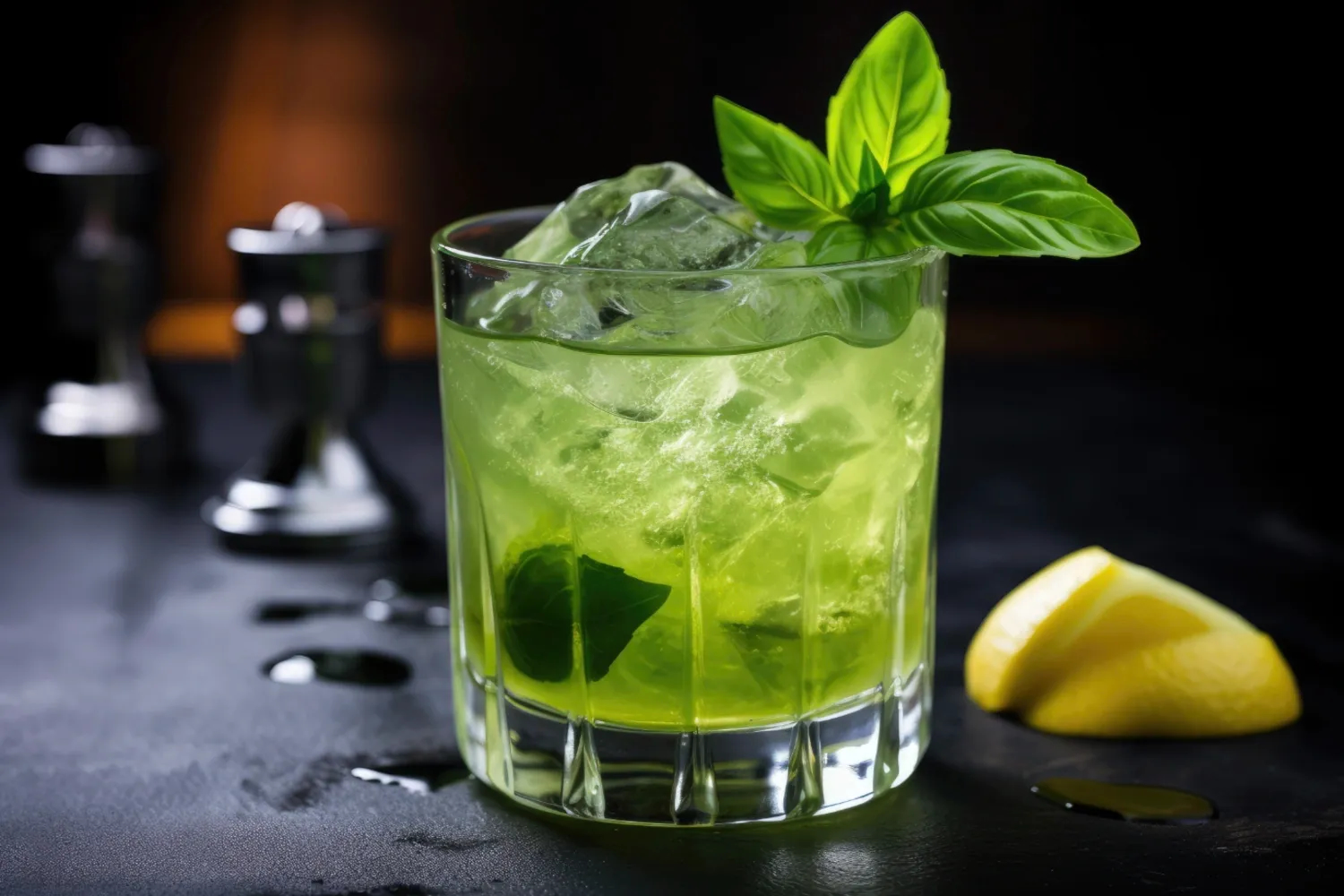 Ratgeber Bild zum Thema: Der ultimative Gin Basil Smash: Rezept, Zubereitung und Geschichte - alles über den berühmten Basilikum Cocktail
