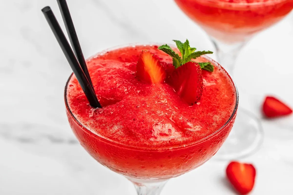 Ratgeber Bild zum Thema: Gefrorene Cocktails (Slushies) – Ultimativer Ratgeber für eiskalte Sommerdrinks