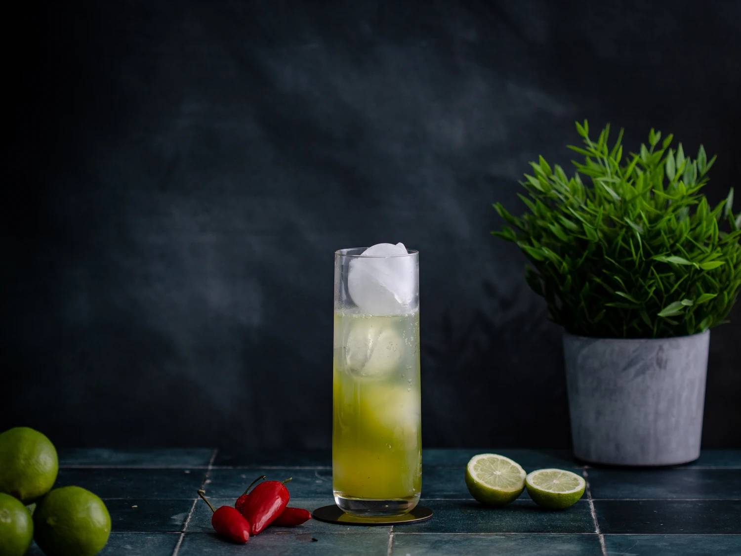 Schritt: Eis + Soda