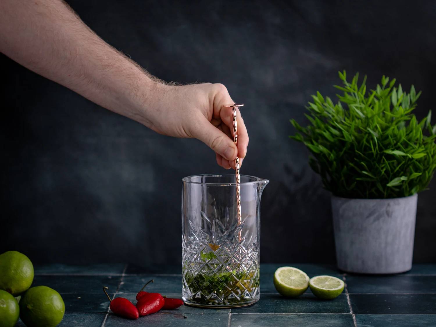 Schritt: Ahornsirup und Gurkensaft