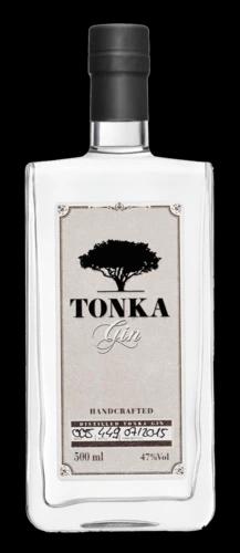 Abbildung einer Gin Flasche TONKA Gin