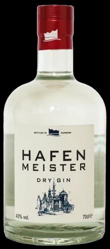 Abbildung einer Gin Flasche Hafenmeister Dry Gin