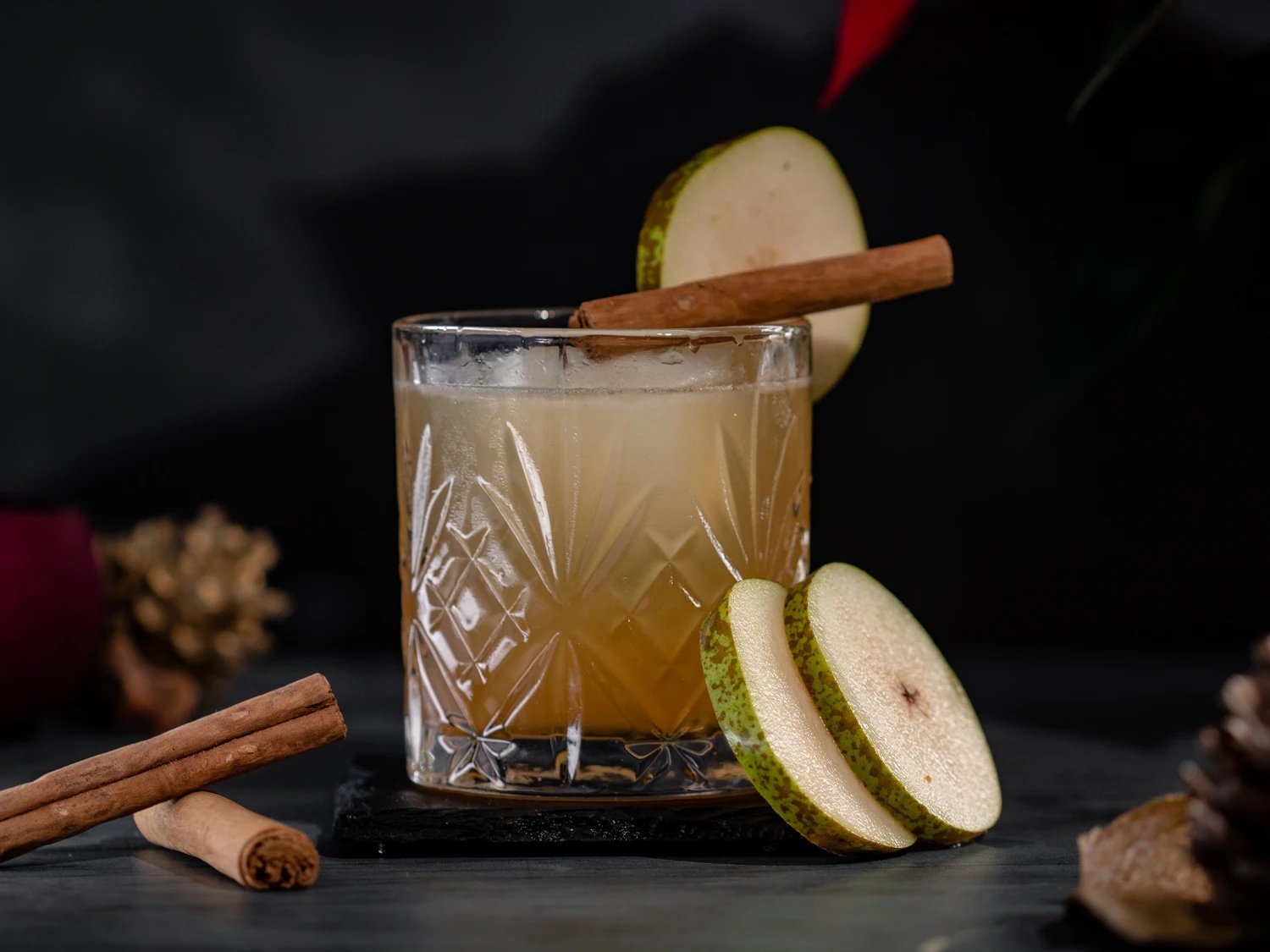 Cocktail Winter Gin Tonic